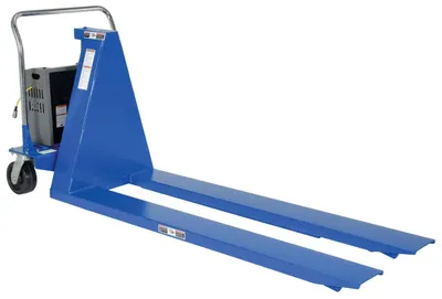 HIPM-2772-DC pallet jack shown from an alternate angle