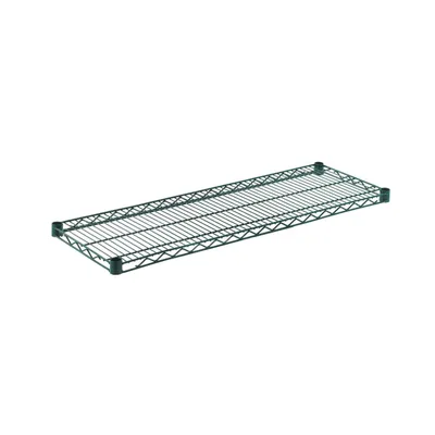 Wire Shelf, Green-Guard Epoxy J1442K, 14"x42"x1"