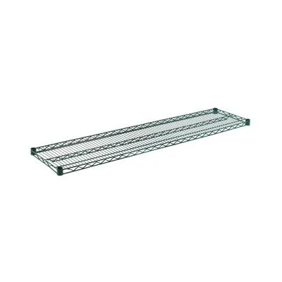 Wire Shelf, Green-Guard Epoxy J1460K, 14"x60"x1"