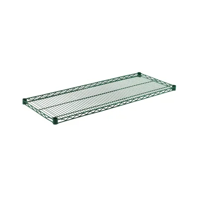 Wire Shelf, Green-Guard Epoxy J1848K, 18"x48"x1"