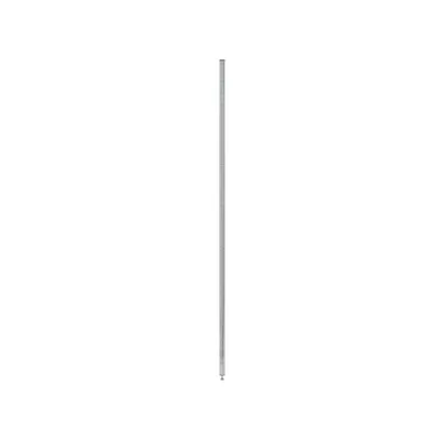 Stationary Wire Shelving Post, Chromate J54C, 1"x1"x54"