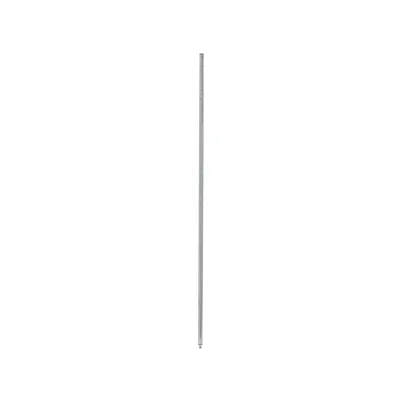 Stationary Wire Shelving Post, Chromate J63C, 1"x1"x63"