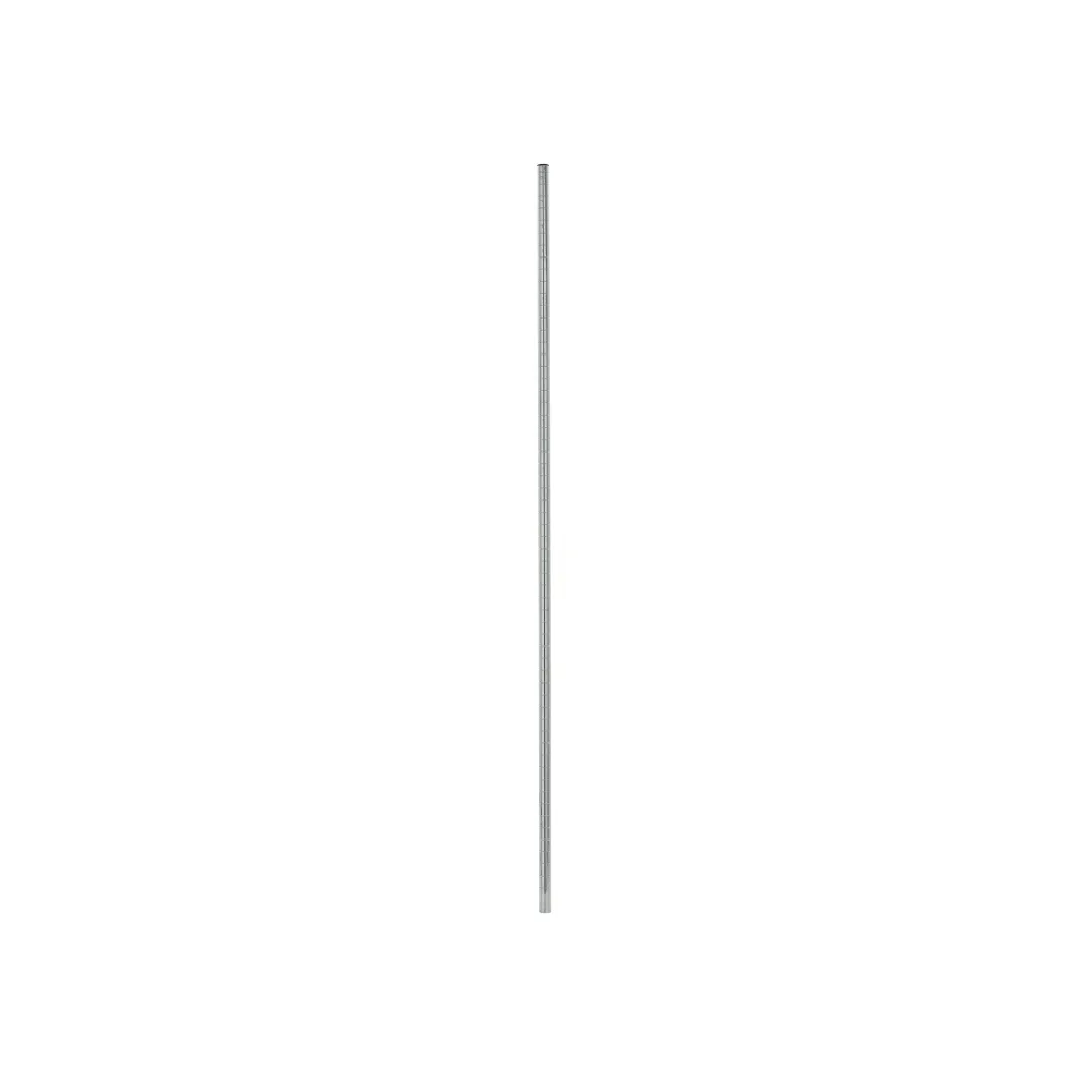 Olympic J63UC Mobile-Ready Wire Shelving Post, Chromate