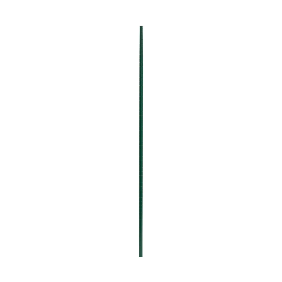 Olympic J63UK Mobile-Ready Wire Shelving Post, Green-Guard Epoxy