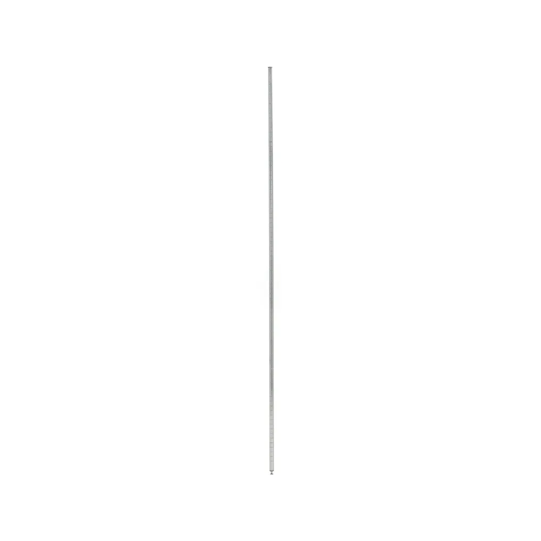 Olympic J86C Stationary Wire Shelving Post, Chromate