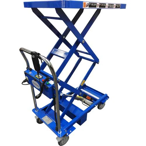 Lift Products Linear Actuator Lift Table, 32" x 20" platform, 50.4" raised height, hand controls, 330 lb capacity