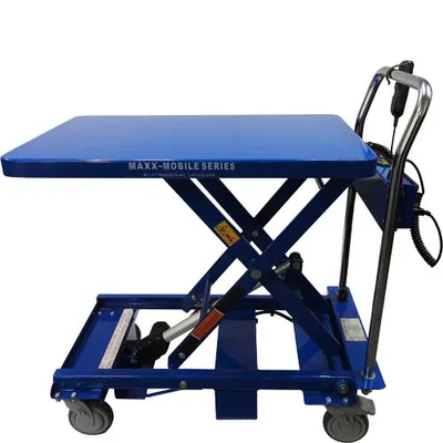 Lift Products Linear Actuator Lift Table, 36" x 24" platform, 32.7" raised height, hand controls, 550 lb capacity