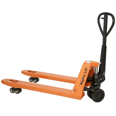 Mighty Lift ML110 pallet jack shown from an alternate angle