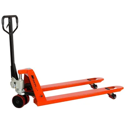 Mighty Lift ML55 pallet jack shown from an alternate angle