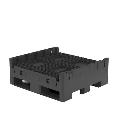 Monoflo BC-3230-34 collapsible plastic container shown from an alternate angle