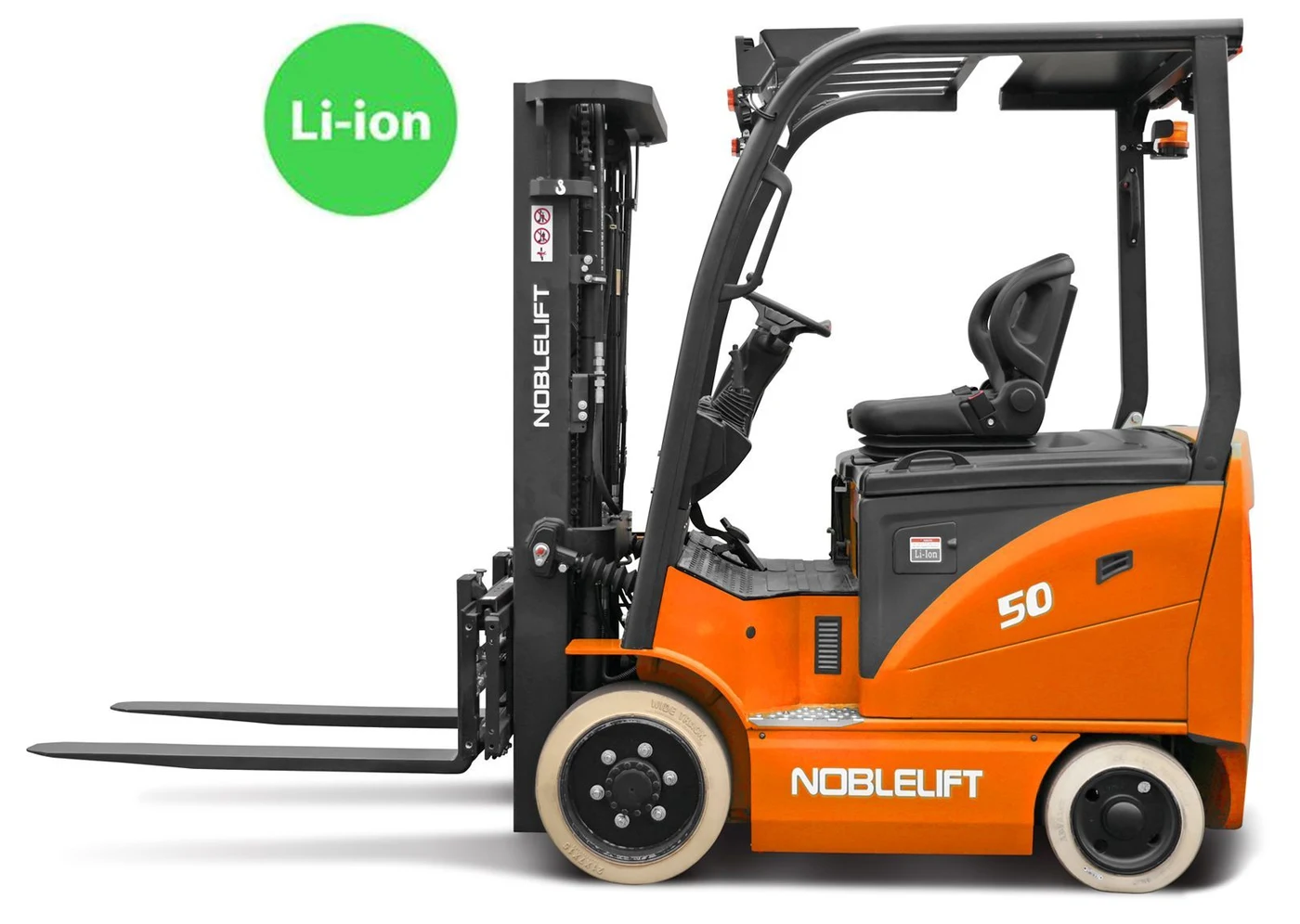 Noblelift FE4C50/C65 Series 4-Wheel Cushion Lithium Forklift