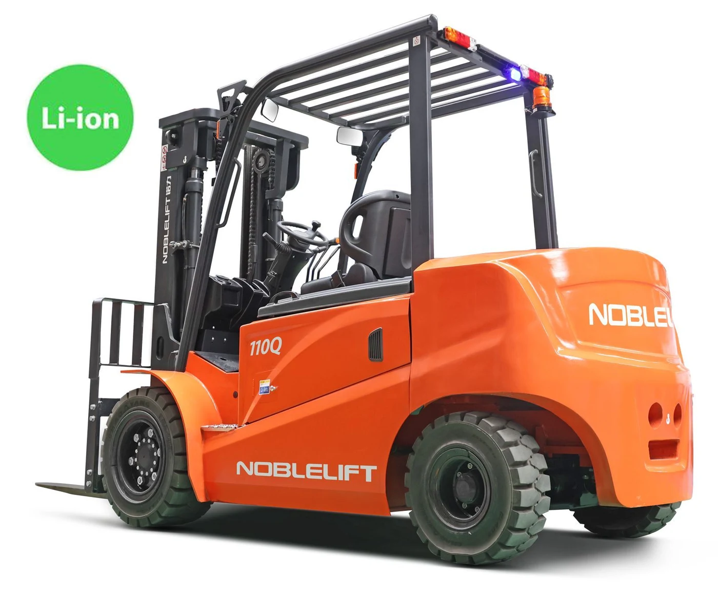 Noblelift FE4P90/100/110Q Series Heavy-Duty 4-Wheel Pneumatic Lithium Forklift