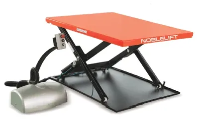 HTF Electric Low Profile Single-Scissor Table – Stationary