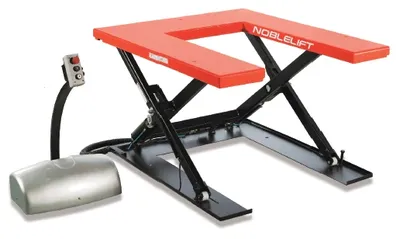 HTF-U Electric U-Shape Low Profile Single-Scissor Table – Stationary