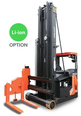 OPX33 Swing Reach Very Narrow Aisle Turret Truck