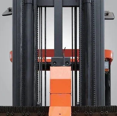 Noblelift OPX33 Swing Reach Very Narrow Aisle Turret Truck — view 4