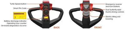Noblelift PSX30 Lithium Walkie Straddle Stacker — view 7