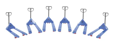 Vestil PM5-2748-BL-6PKG Steel Full Featured Pallet Trucks