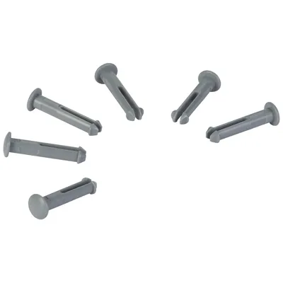 Vikan 6 Spare part pins for 1011x & 1013x — Gray