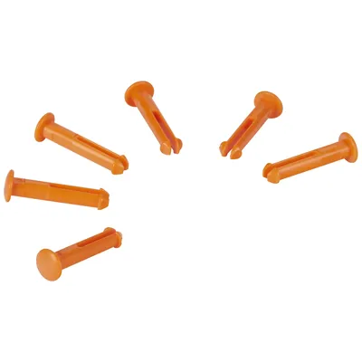 Vikan 6 Spare part pins for 1011x & 1013x — Orange