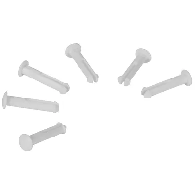Vikan 6 Spare part pins for 1011x & 1013x — White