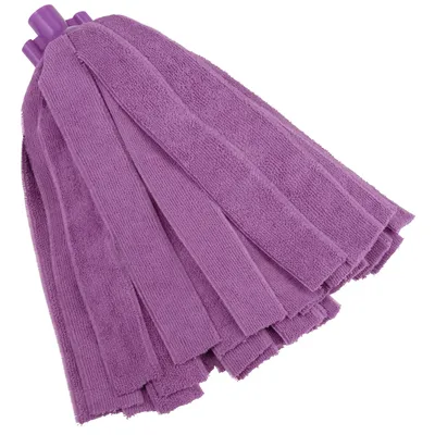Vikan Microfibre Socket Mop, 200g — Purple