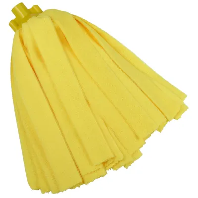 Vikan Microfibre Socket Mop, 200g — Yellow