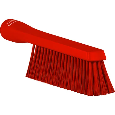 Vikan Dual Reach Brush, Threaded — Red