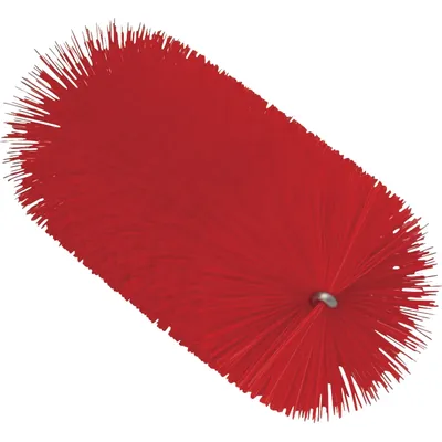 Vikan Tube Brush f/flexible handle 53515 or 53525, Ø60 mm — Red