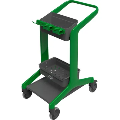 Vikan HyGo Mobile Cleaning Station — Green