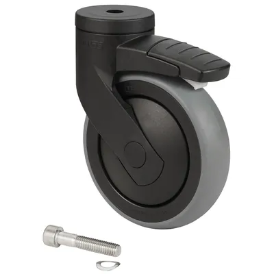 Vikan Castor for HyGo, 5700x without Brake, Ø125mm — Black