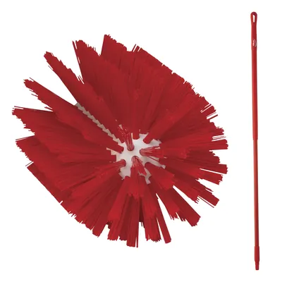 Vikan Tube Brush/Handle 59 Inch Kit — Red