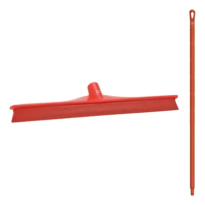 Vikan 20" Squeegee w/ 51" UH Handle Kit — Red