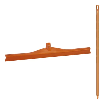 Vikan 24" Squeegee w/ 51" UH Handle Kit — Orange