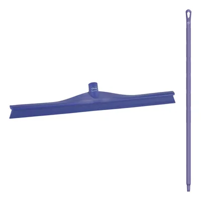 Vikan 24" Squeegee w/ 51" UH Handle Kit — Purple