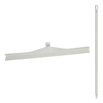 Vikan 24" Squeegee w/ 51" UH Handle Kit — White