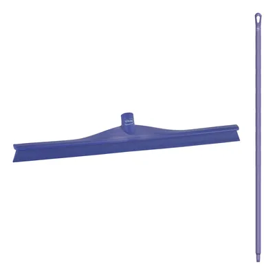 Vikan 24" Squeegee w/ 59" UH Handle Kit — Purple