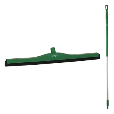Vikan Floor Fixed Head Squeegee/AL Handle 59 Inch Kit
