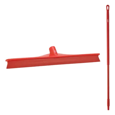 Vikan Ultra Hygiene Squeegee/Handle 51 Inch Kit — Red