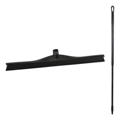 Vikan Ultra Hygiene Squeegee/Handle 59 Inch Kit — Black