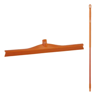 Vikan Ultra Hygiene Squeegee/Handle 59 Inch Kit — Orange