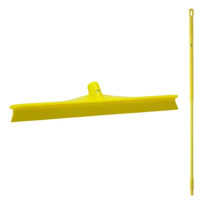 Vikan Ultra Hygiene Squeegee/Handle 59 Inch Kit — Yellow