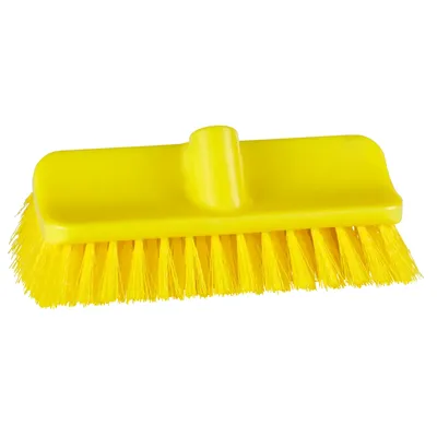 ColorCore High-Low Deck Scrub — Yellow