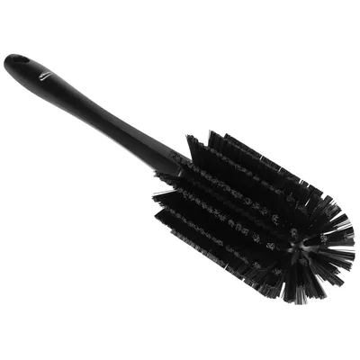 Vikan one piece 80 mm Medium Pipe Brush w/handle — Black