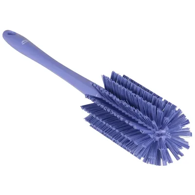 Vikan one piece 80 mm Medium Pipe Brush w/handle — Purple