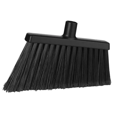 Vikan Soft Angled Broom Flagged — Black