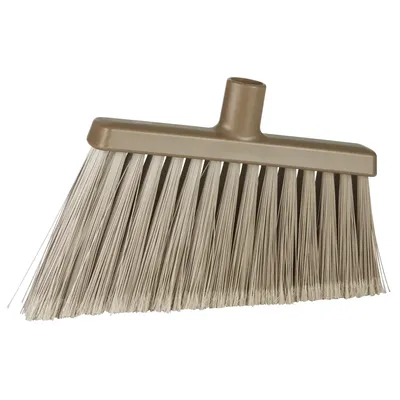 Vikan Soft Angled Broom Flagged — Brown
