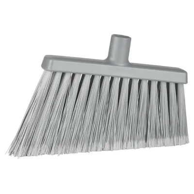 Vikan Soft Angled Broom Flagged — Gray