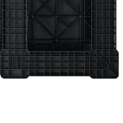 EXP 406 Plastic Pallet Bottom Corner Close Up