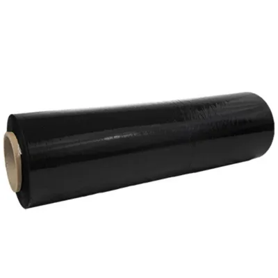80 Gauge 18" x 1,500' Black Cast Hand Grade (4 Rolls)